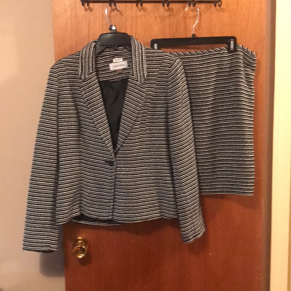 Calvin Klein skirt suit, size 12
